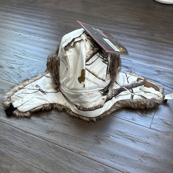 Realtree Hot Shot Heat Factor 3, 3M thinsulate Odor-X,earflap fur lined,trapper - Picture 9 of 13